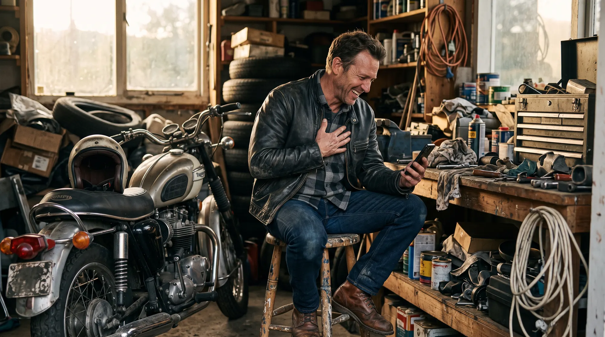Darček pre motorkára — pieseň o slobode na dvoch kolesách